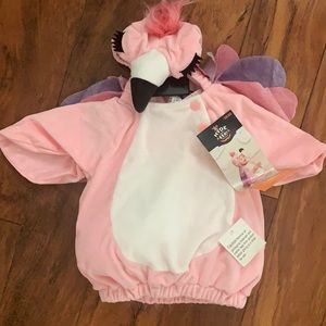 Infant flamingo Halloween costume